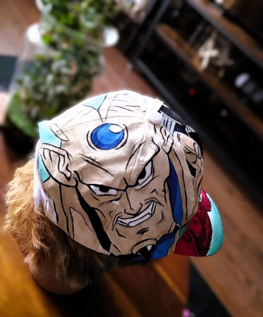 Cap – Nappa – accessories, airbrush, Klaudia Kazuch