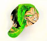 Cap – Broly in neon green