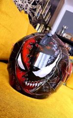 Helmet – Venom and Carnage – custom work by custom-art.pl